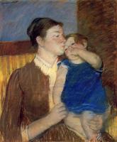 Cassatt, Mary - Mother's Goodnight Kiss